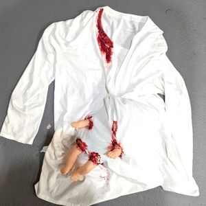 Halloween Costume Pregnant Zombie